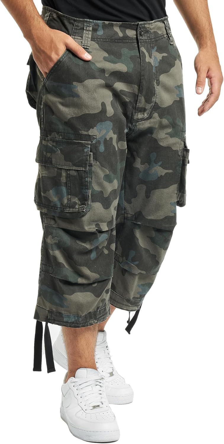 Detalle de Brandit Urban Legend 3/4 Shorts – Vintage-Cargo, Dreiviertellänge