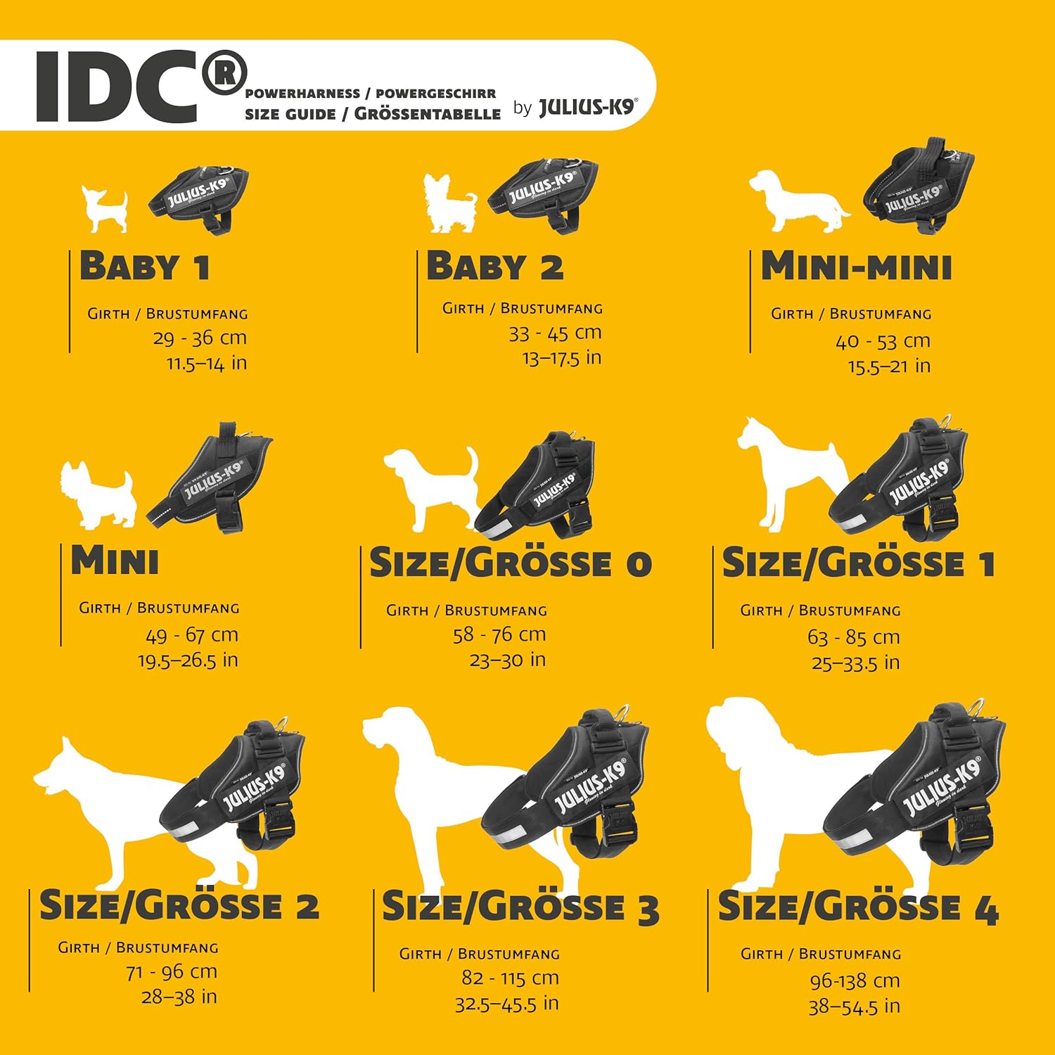 Detalle 1 de Arnés IDC Power XL/2 Negro 🐾 Seguridad para tu mascota
