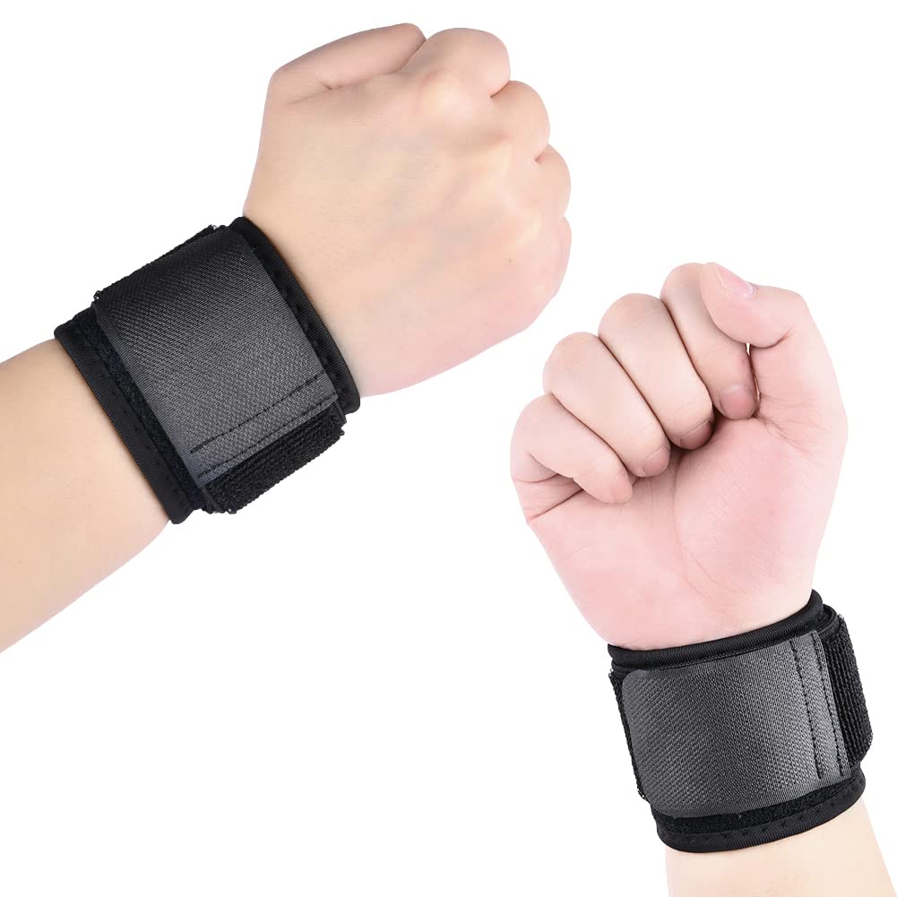 ACWOO Support de Poignet – Bande de Poignet ajustable, 1 paire, soutien léger et flexible