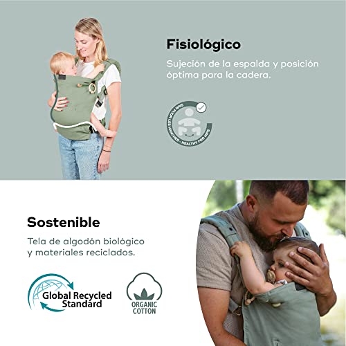 Detalle 2 de Babymoov Portabebés Moov & Boost Sage green