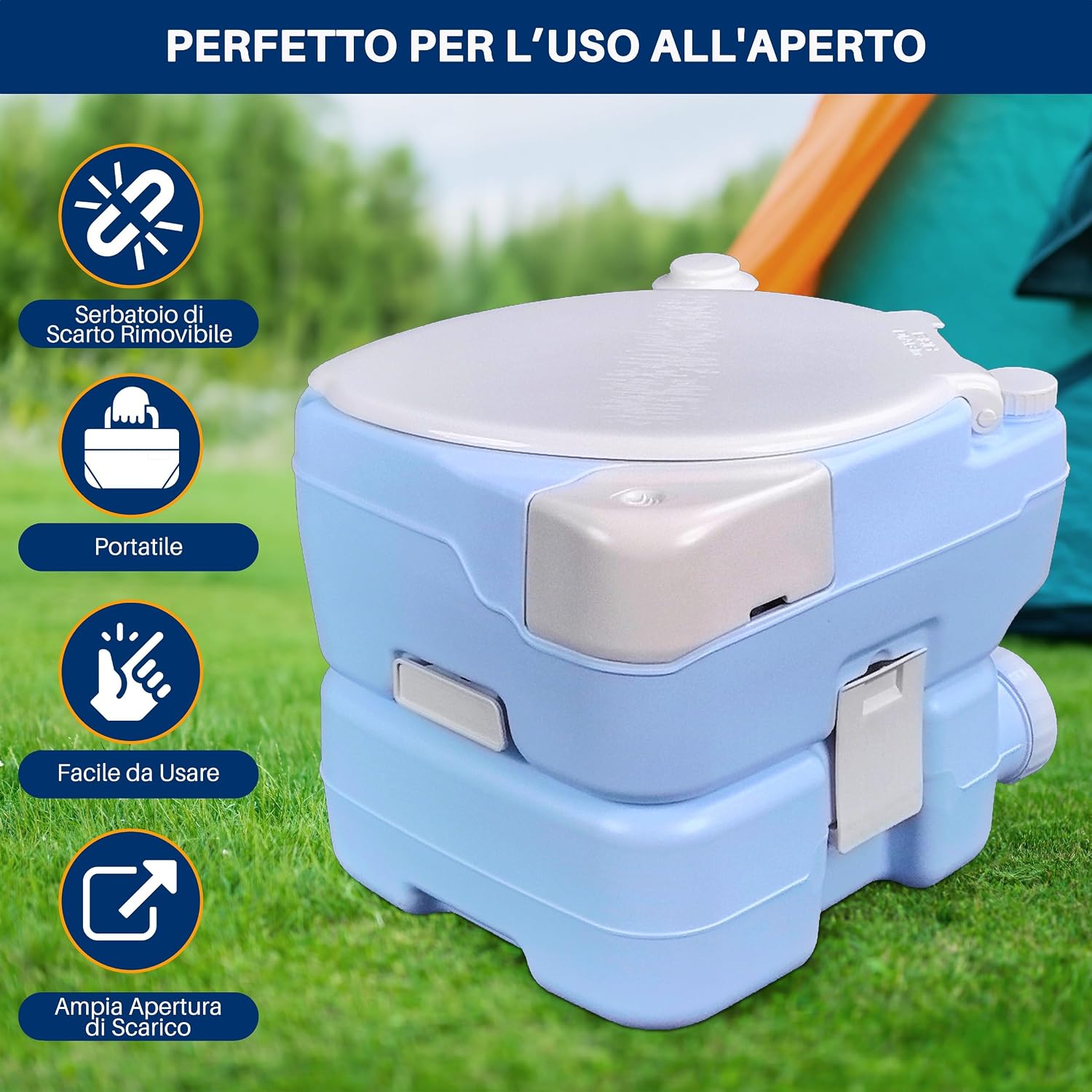 Thumbnail 3 de SereneLife WC Portatile 15 L 🚽