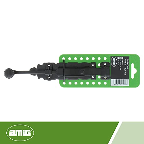 Thumbnail 5 de Amig Verrou en acier noir 300 x 35 mm ⚙️