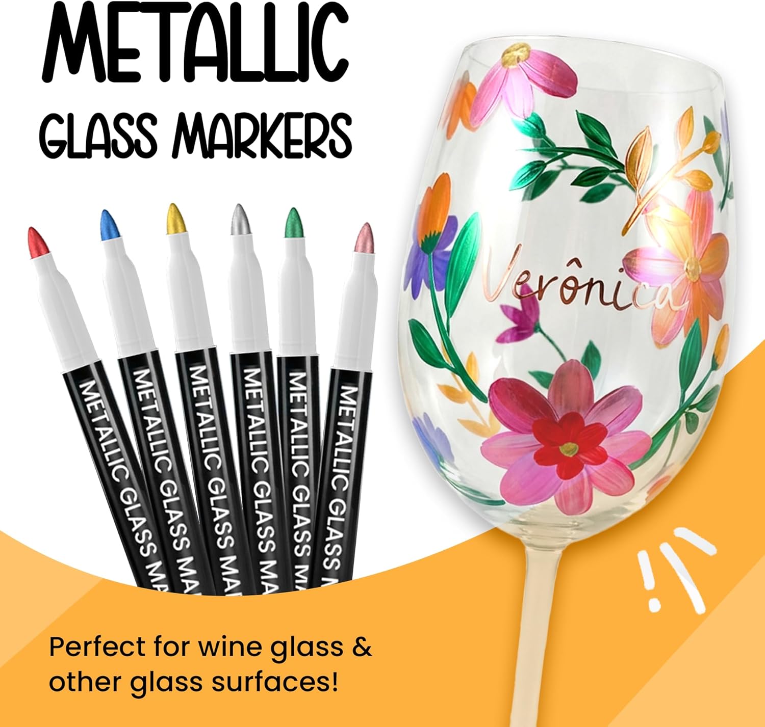 Thumbnail 2 de Chalkola Dual Tip Liquid Chalk Markers (21 Pack) for Blackboards, Glass and More