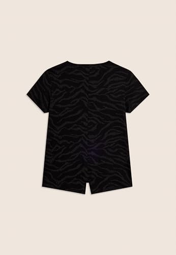 Detalle 2 de T-shirt FREDDY 1976 da donna: stampa animalier nera