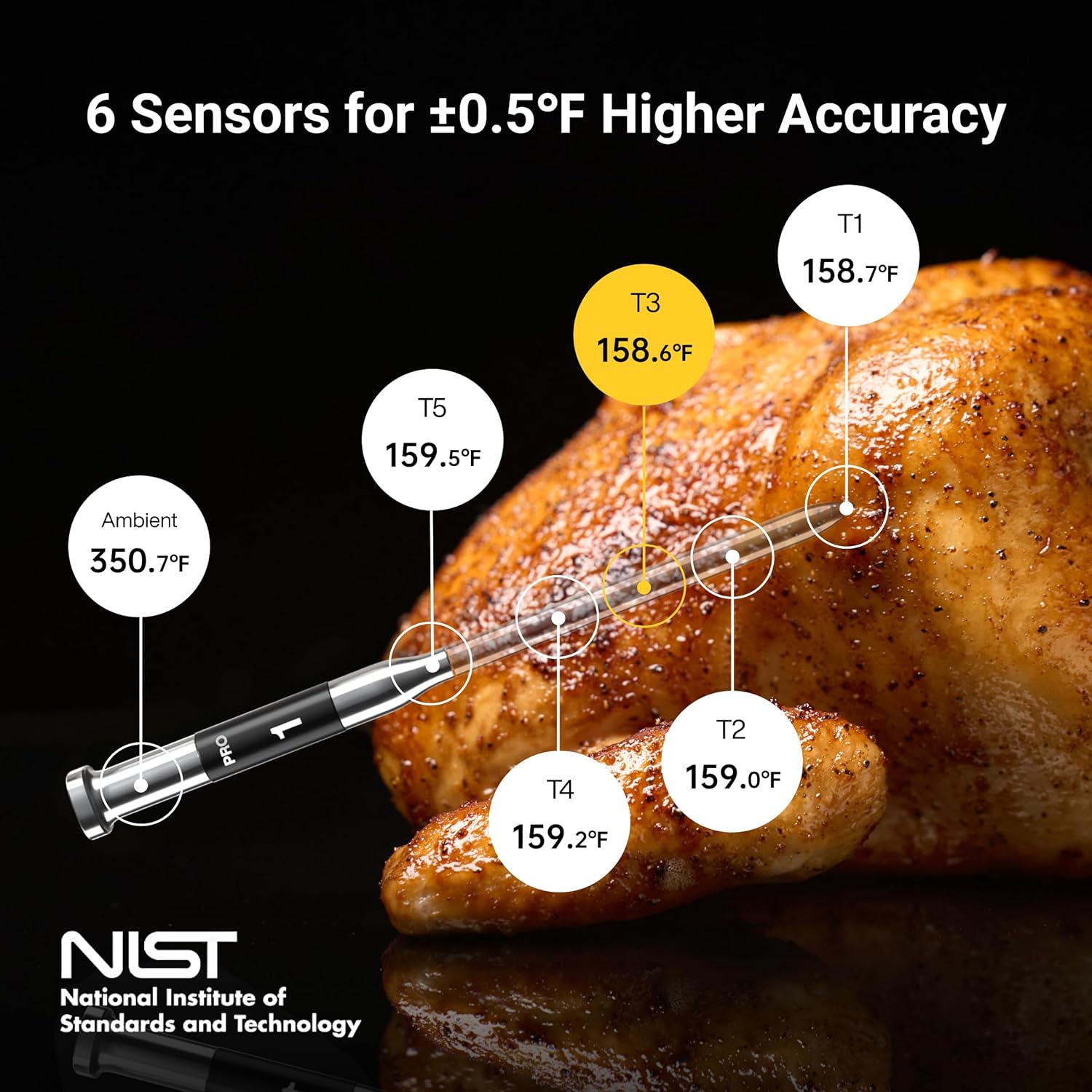 Thumbnail 5 de ThermoMaven Smart Bluetooth Meat Thermometer