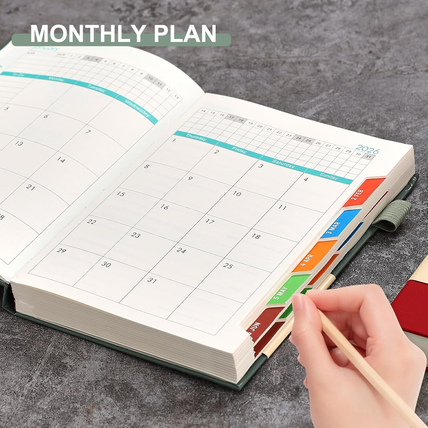 Thumbnail 5 de Donfulfip 2026 Diary A5 Day Per Page 📓