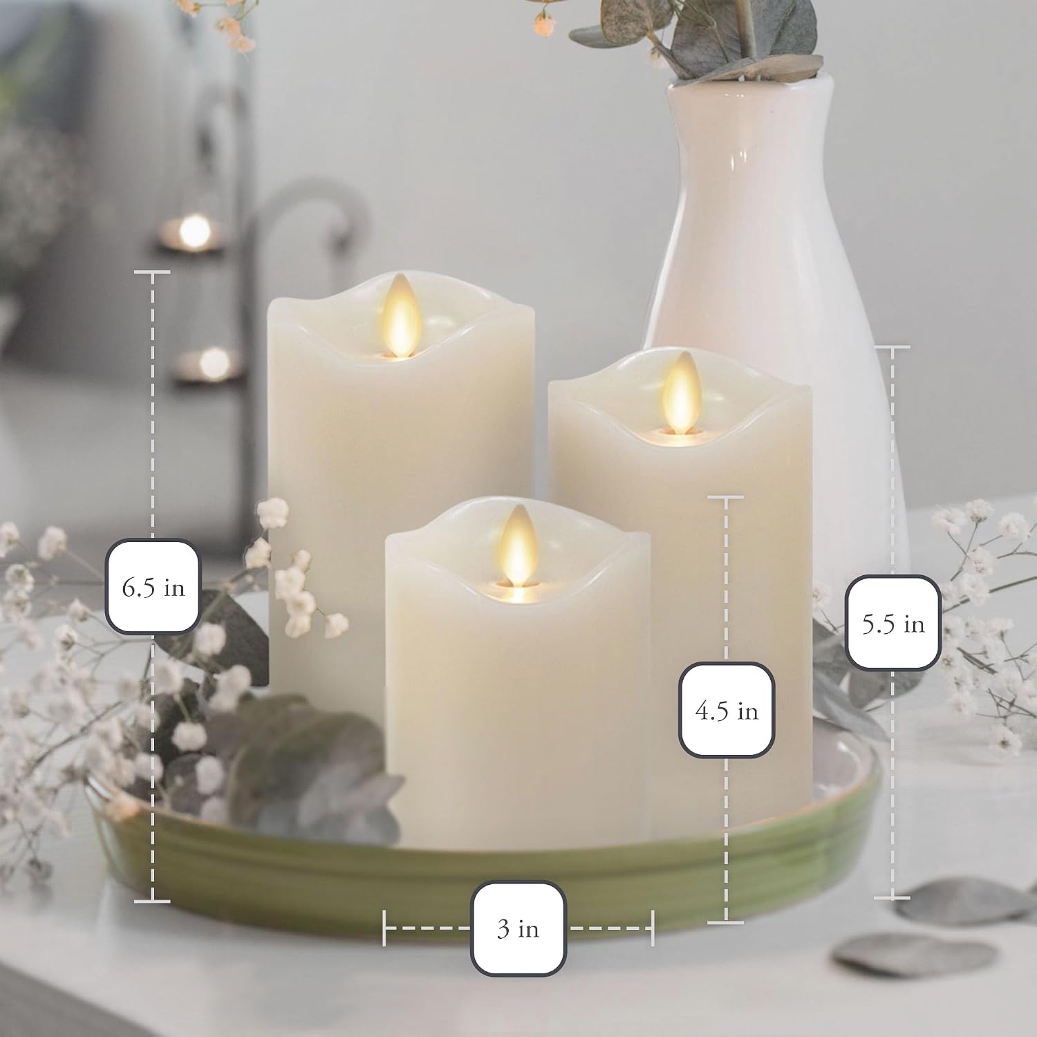 Thumbnail 4 de Matchless Candle Co. Flameless LED Set 150h ๐ฏ