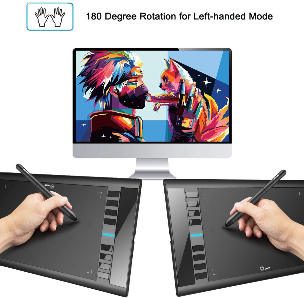Thumbnail 4 de UGEE M708 Graphics Tablet 10×6 inch 8192 levels 🎨