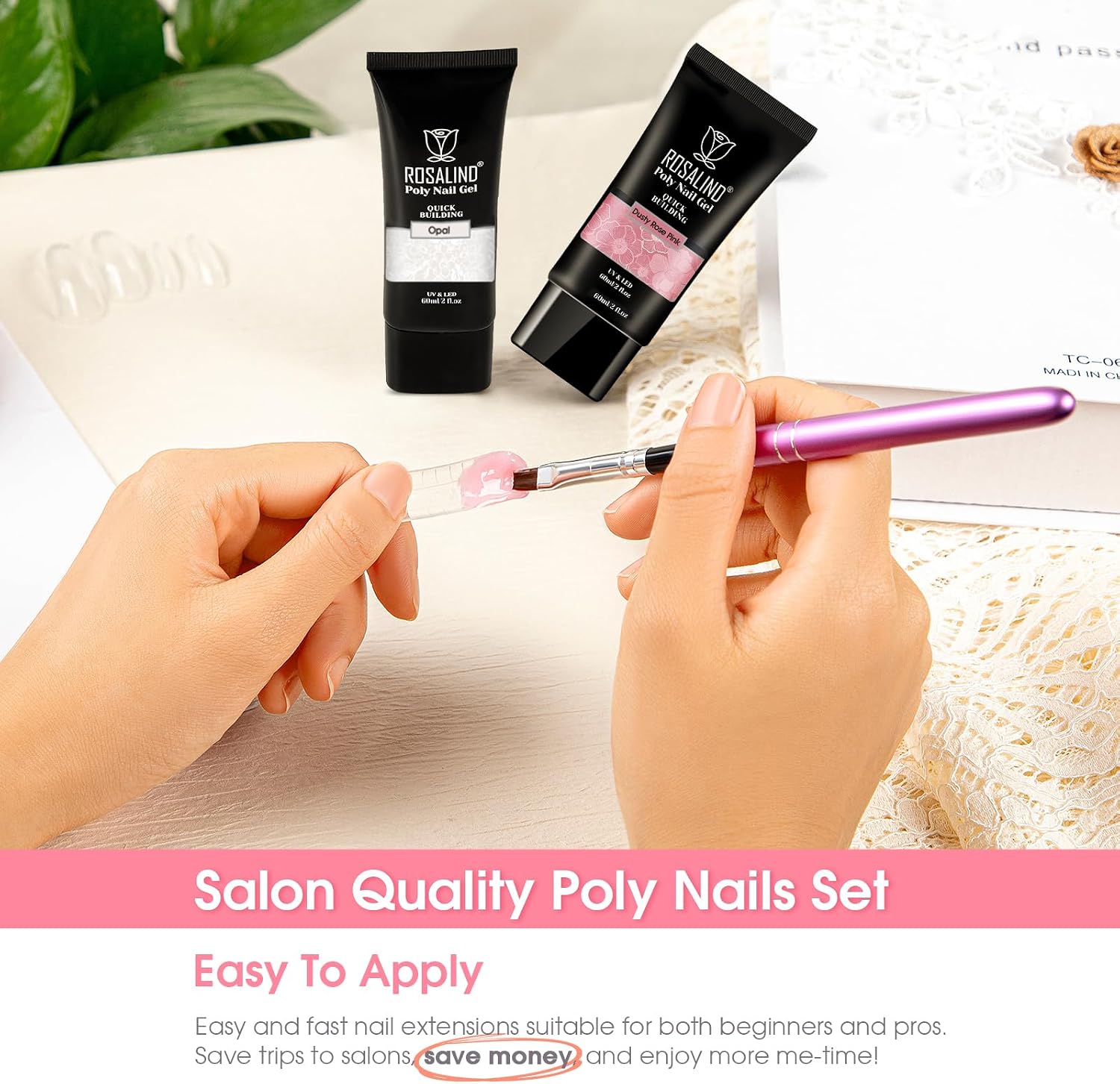 Thumbnail 2 de ROSALIND Poly Nail Gel, 60 ml