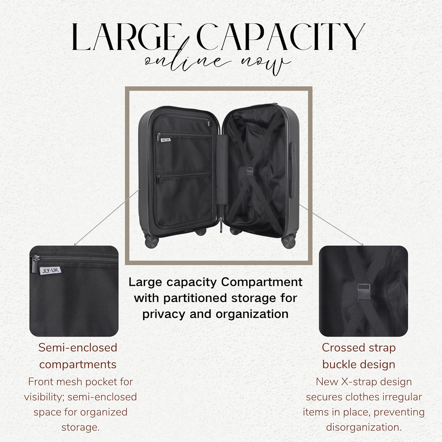 Thumbnail 6 de JLY Premium Cabin Suitcase 33L