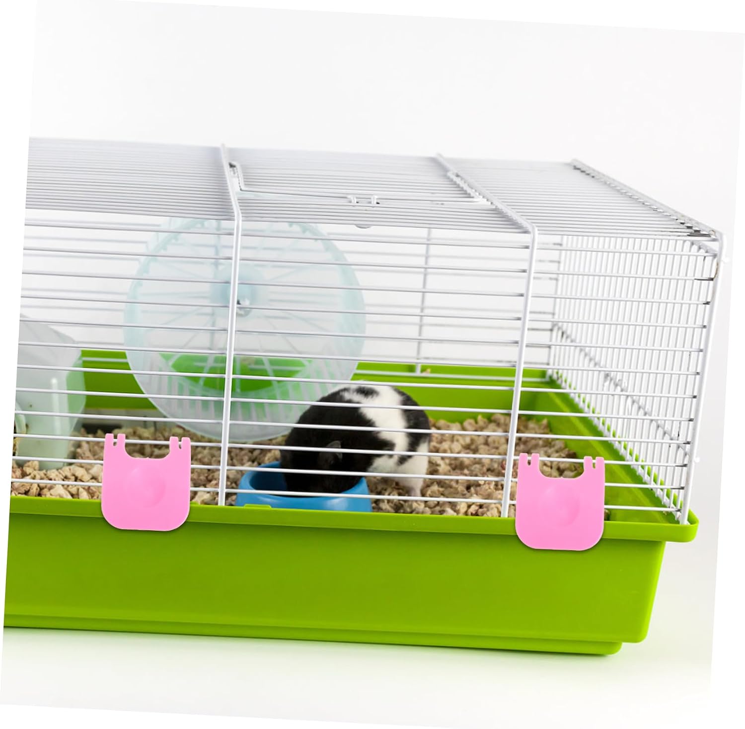Thumbnail 6 de Milisten 8Pcs Rabbit Cage Clips: Durable Plastic Fasteners for Small Animal Cages