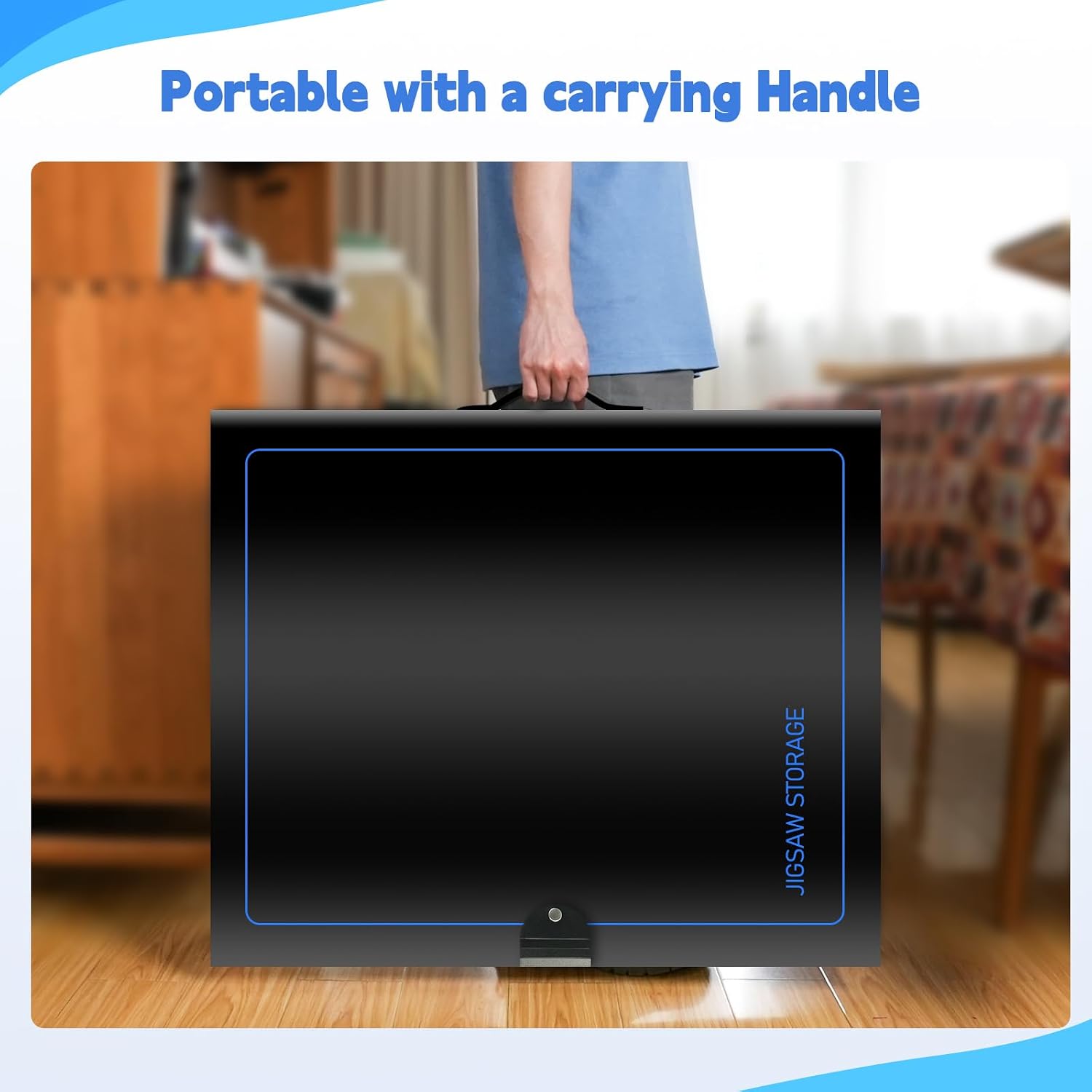 Thumbnail 6 de ALL4JIG 25.98" × 30.31" Puzzle Binder: Space-Saving 20-Puzzle Organizer for 500–1000 Piece Sets
