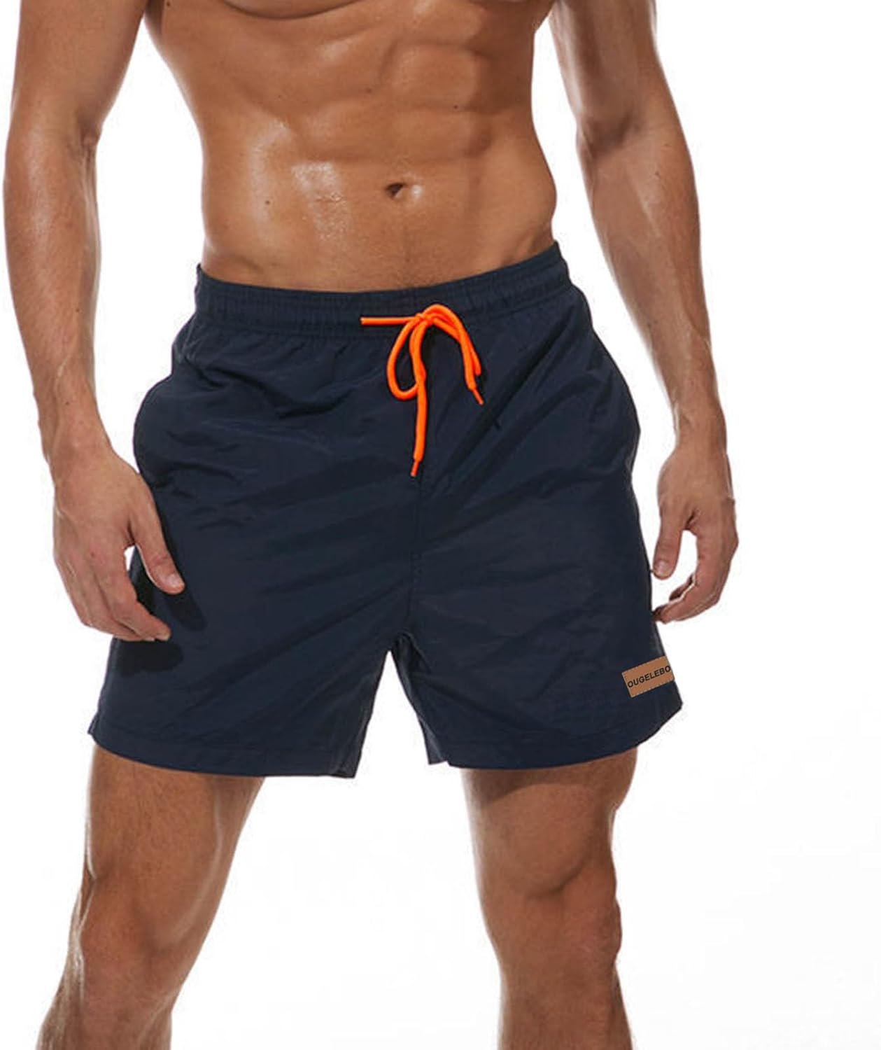 Thumbnail 4 de Ougelebo Badehose Herren mit Reißverschlusstasche