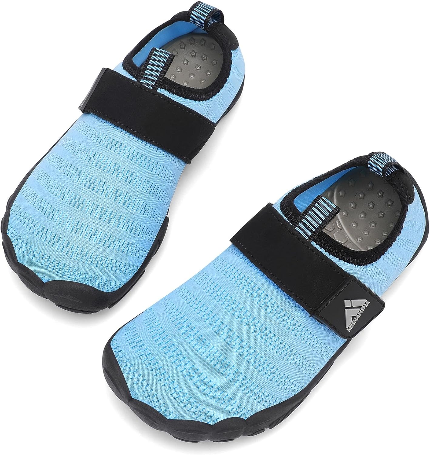 Detalle de Mishansha Chaussures Aquatiques Enfant — Séchage rapide, antidérapantes et faciles à enfiler (Taille 24–35 EU)