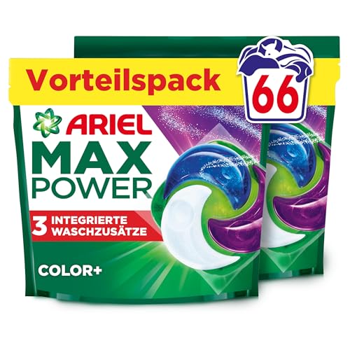 Ariel Max Power Pods Color+ Waschmittel – 66 Wäschen