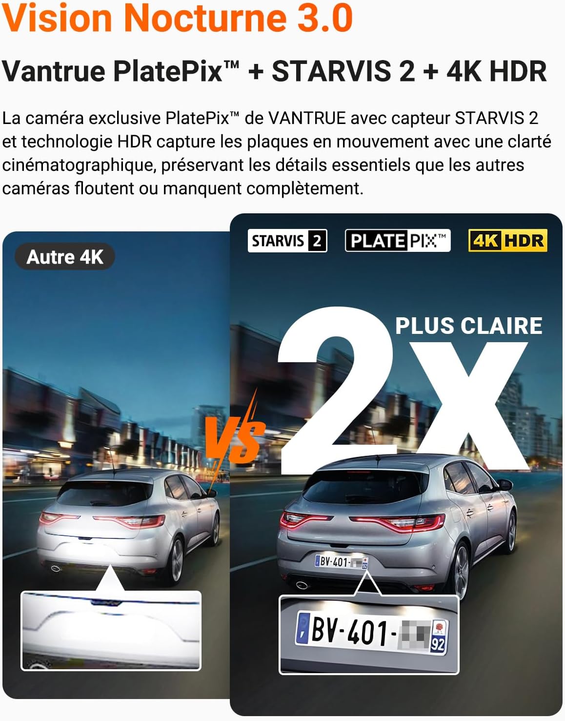 Thumbnail 3 de VANTRUE N4 Pro S dashcam 4K