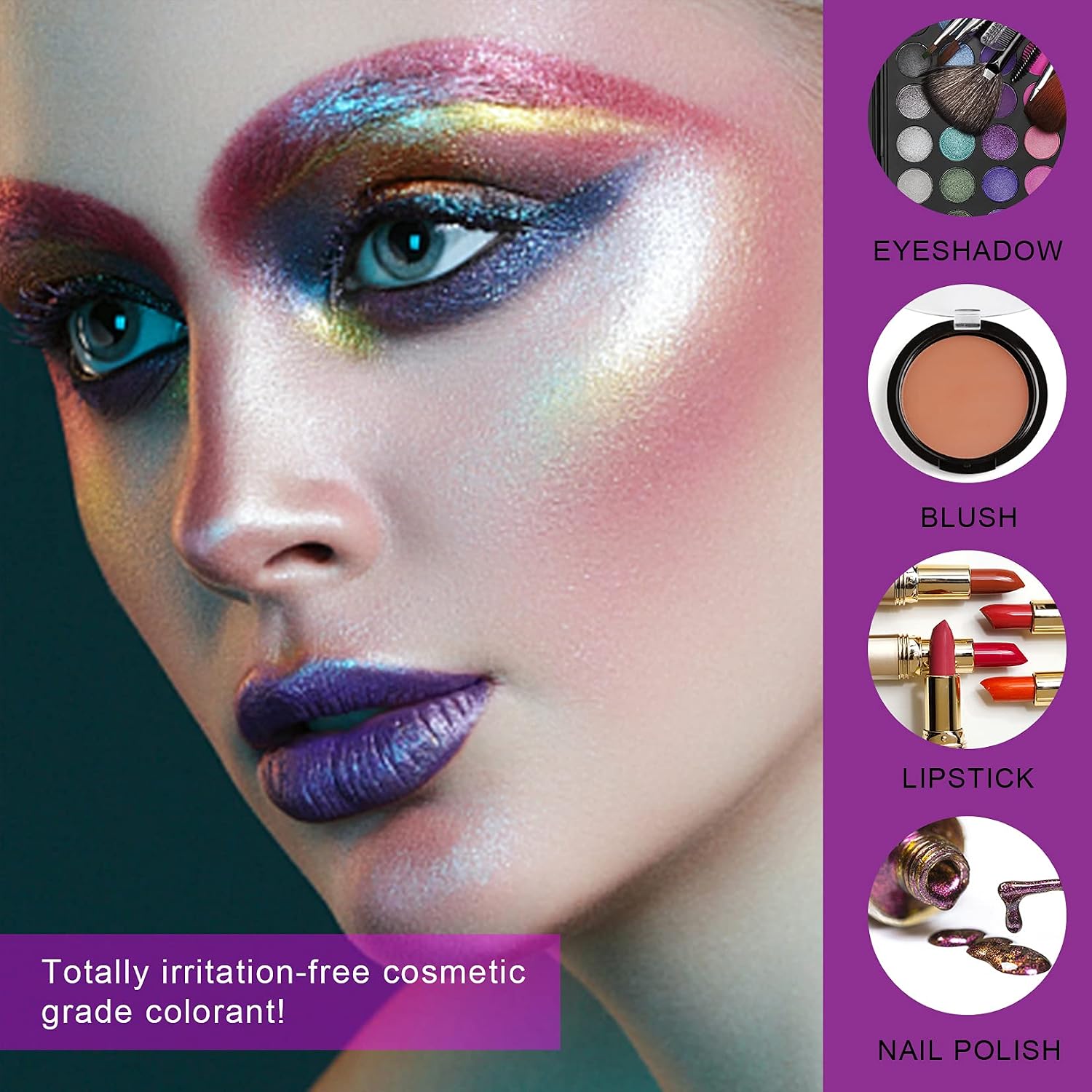 Thumbnail 3 de Mica Powder pearlescent epoxy pigment set 32