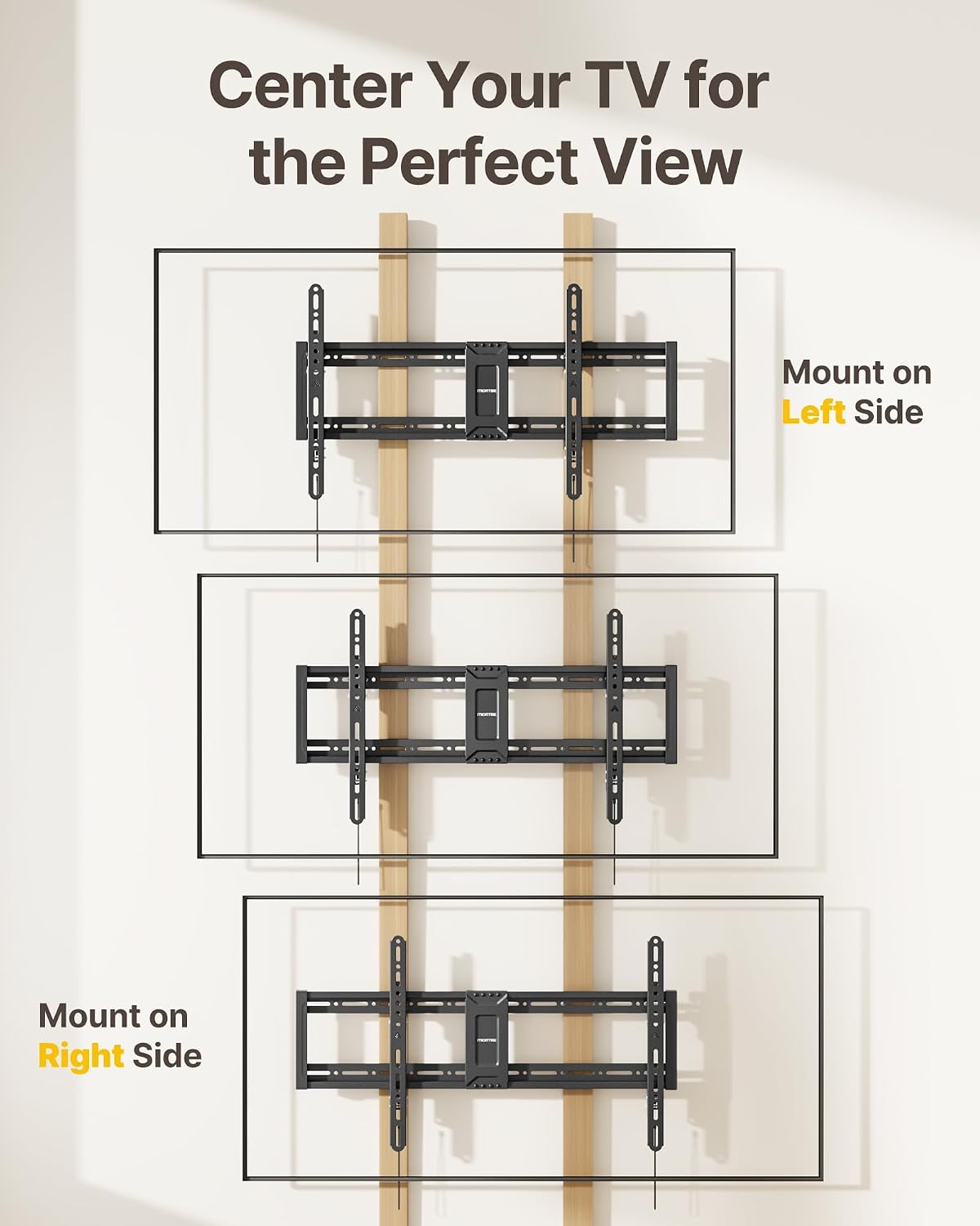 Thumbnail 6 de monTEK Tilting TV Wall Mount for 43–95-Inch TVs