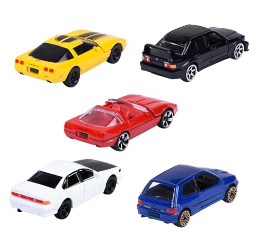 Thumbnail 1 de Majorette Pack 5 coches 1:64, 7,5 cm 📷