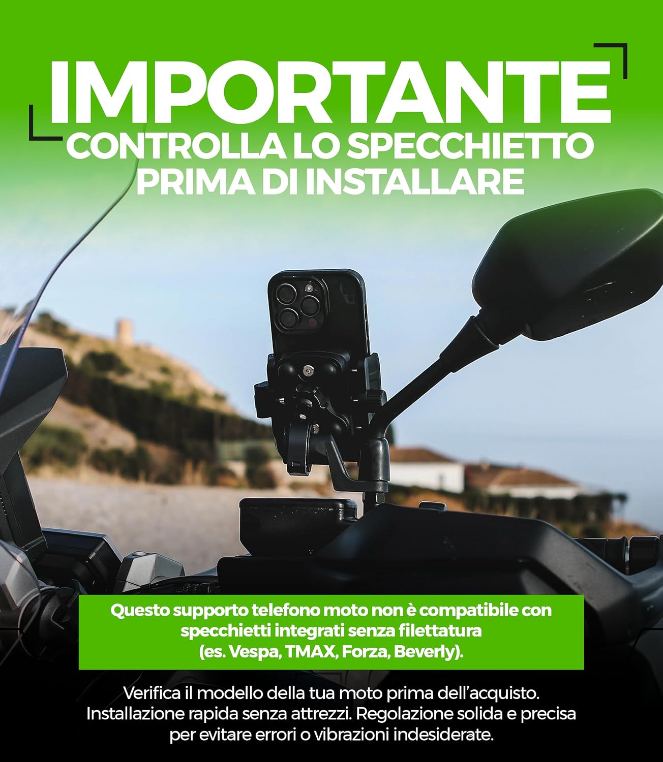 Thumbnail 5 de MOGGAM porta cellulare moto con 360°