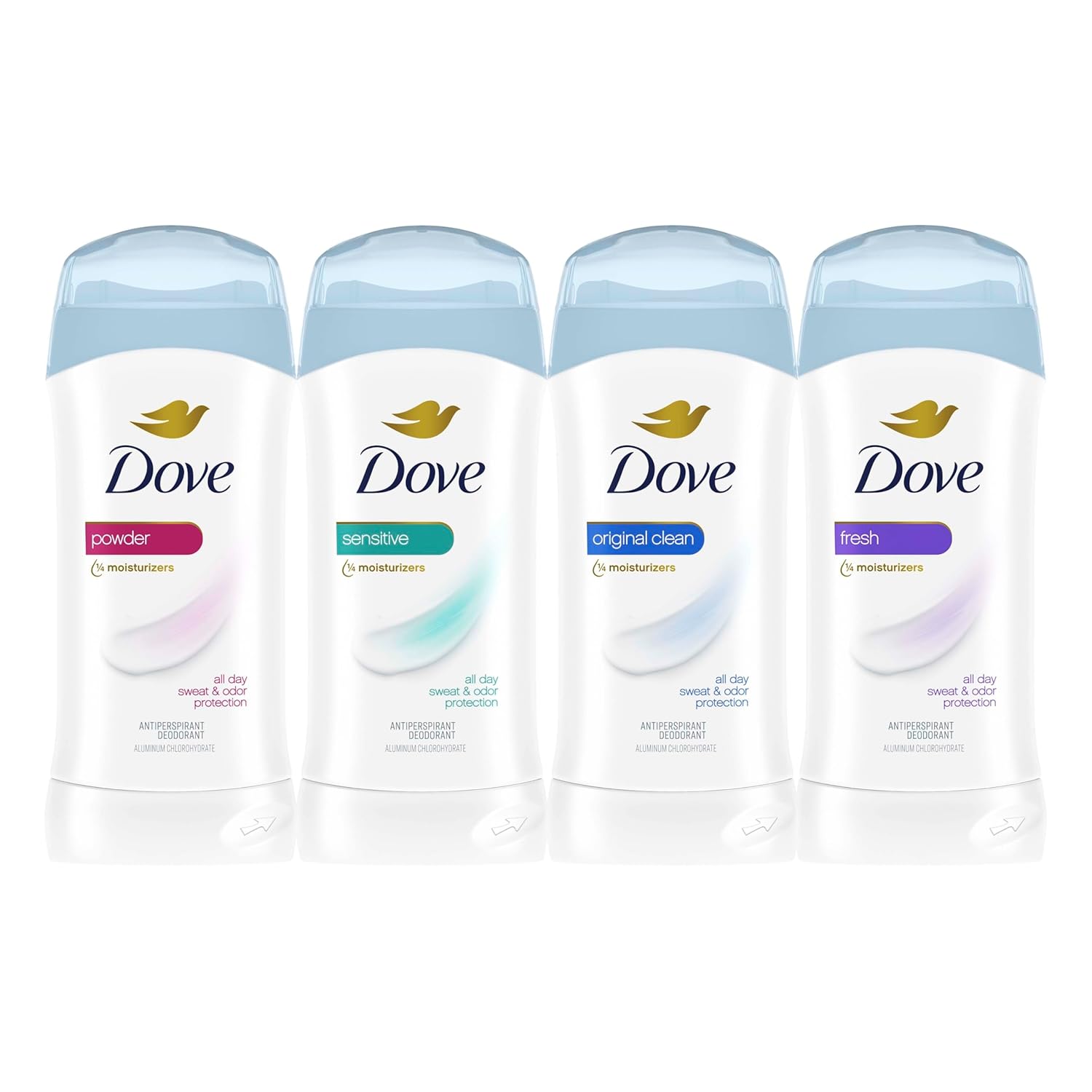 Detalle de Dove Invisible Solid Original Clean Antiperspirant Deodorant Stick (2 Count) for Women