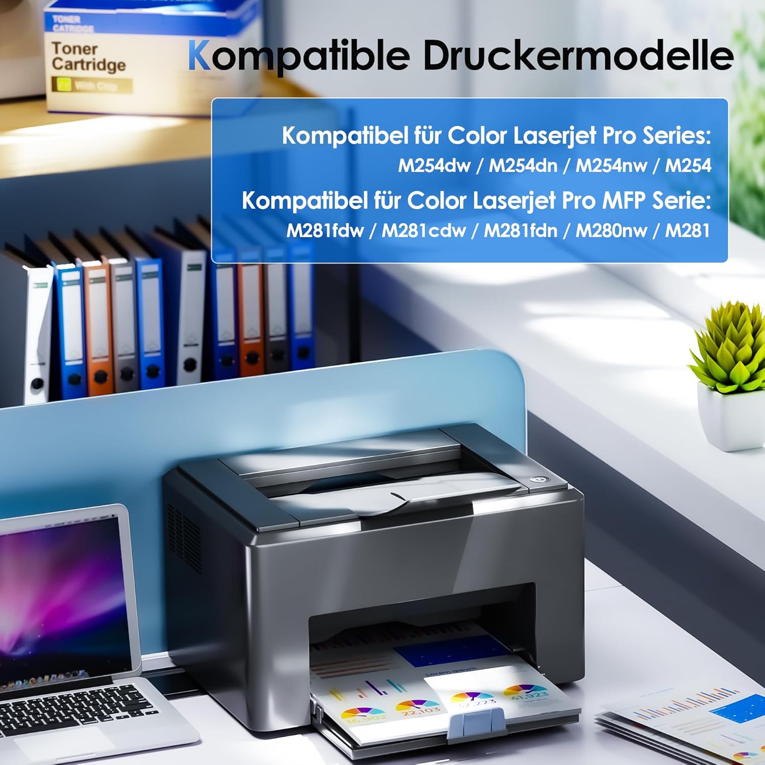 Thumbnail 1 de NOGIVY 203X 4er-Pack Toner für HP