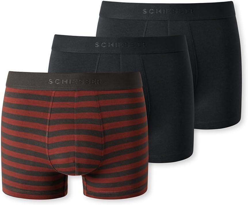 Thumbnail 5 de Schiesser Herren 3er Pack Bio-Boxershorts aus Baumwolle (95/5 Organic)