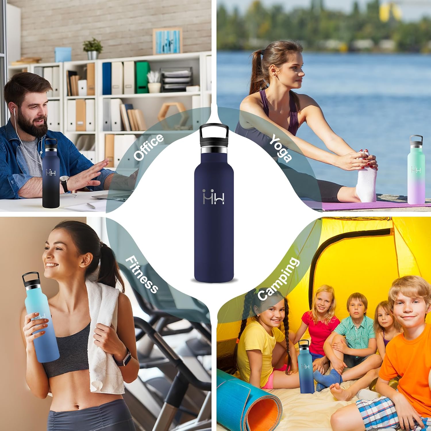 Thumbnail 5 de Botella Térmica Acero Inoxidable 500ml con Pajita 🚰