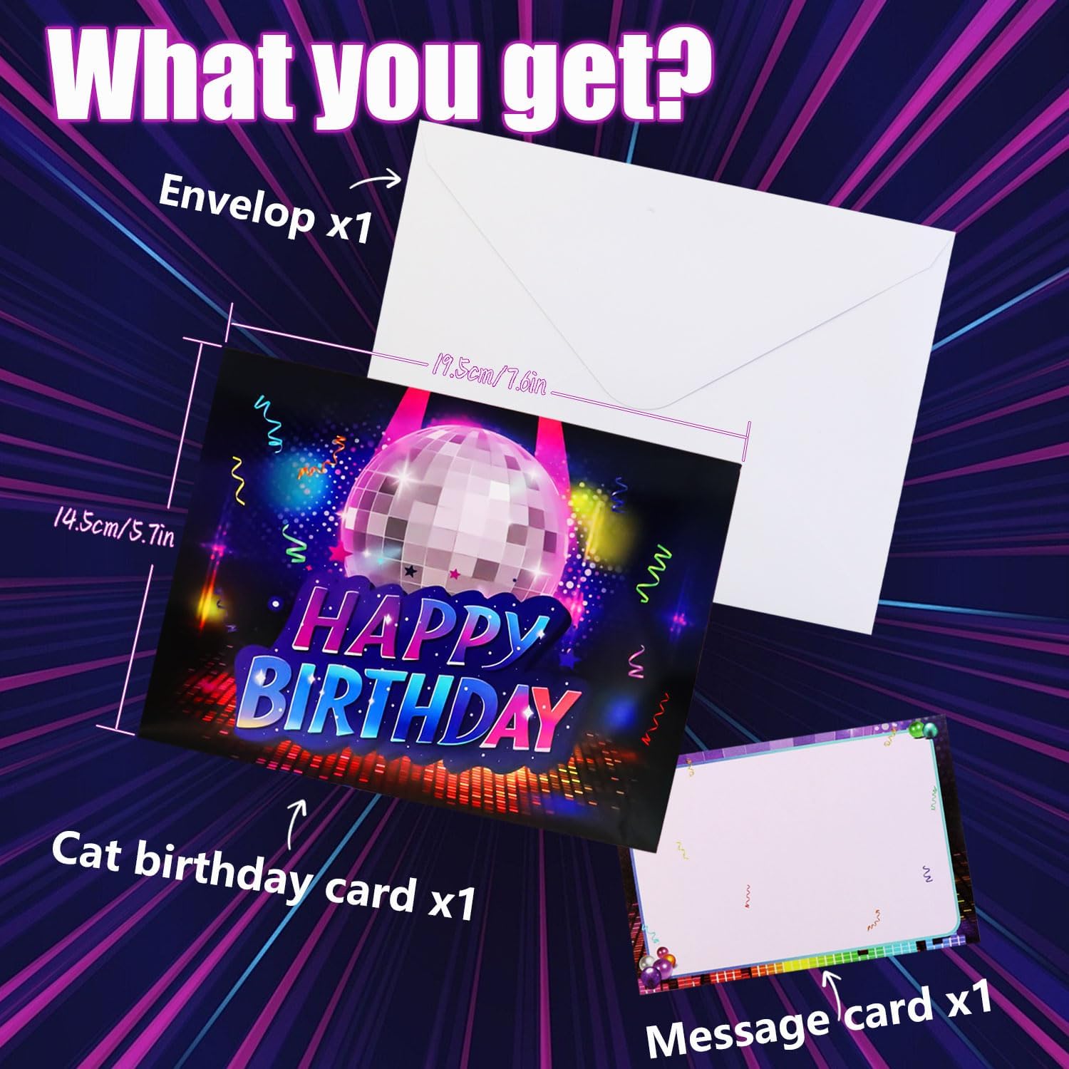 Detalle 2 de Bevbovcard 3D Pop-Up Cat Birthday Card