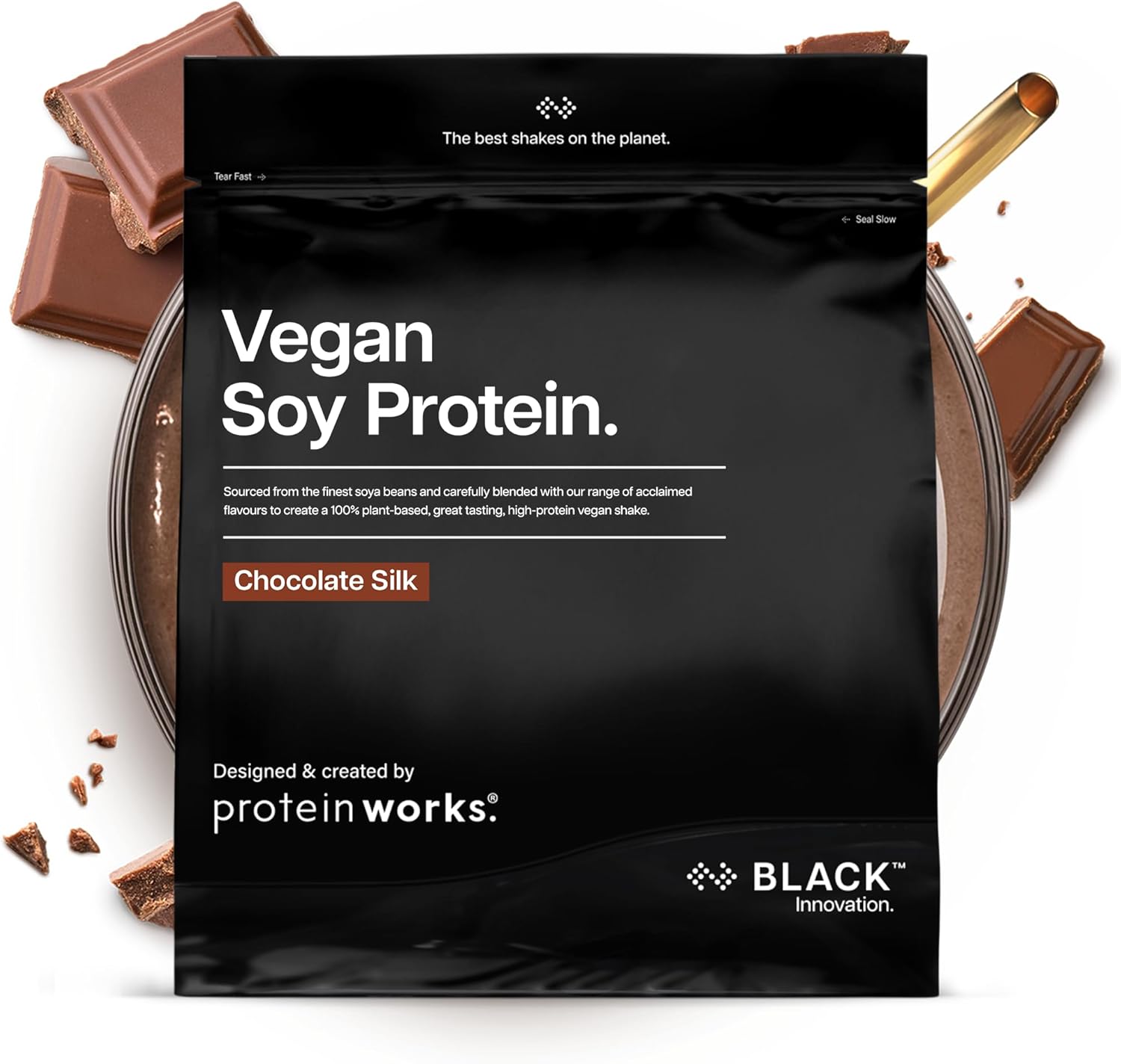 Detalle de Protéine de soja 90% The Protein Works 1 kg