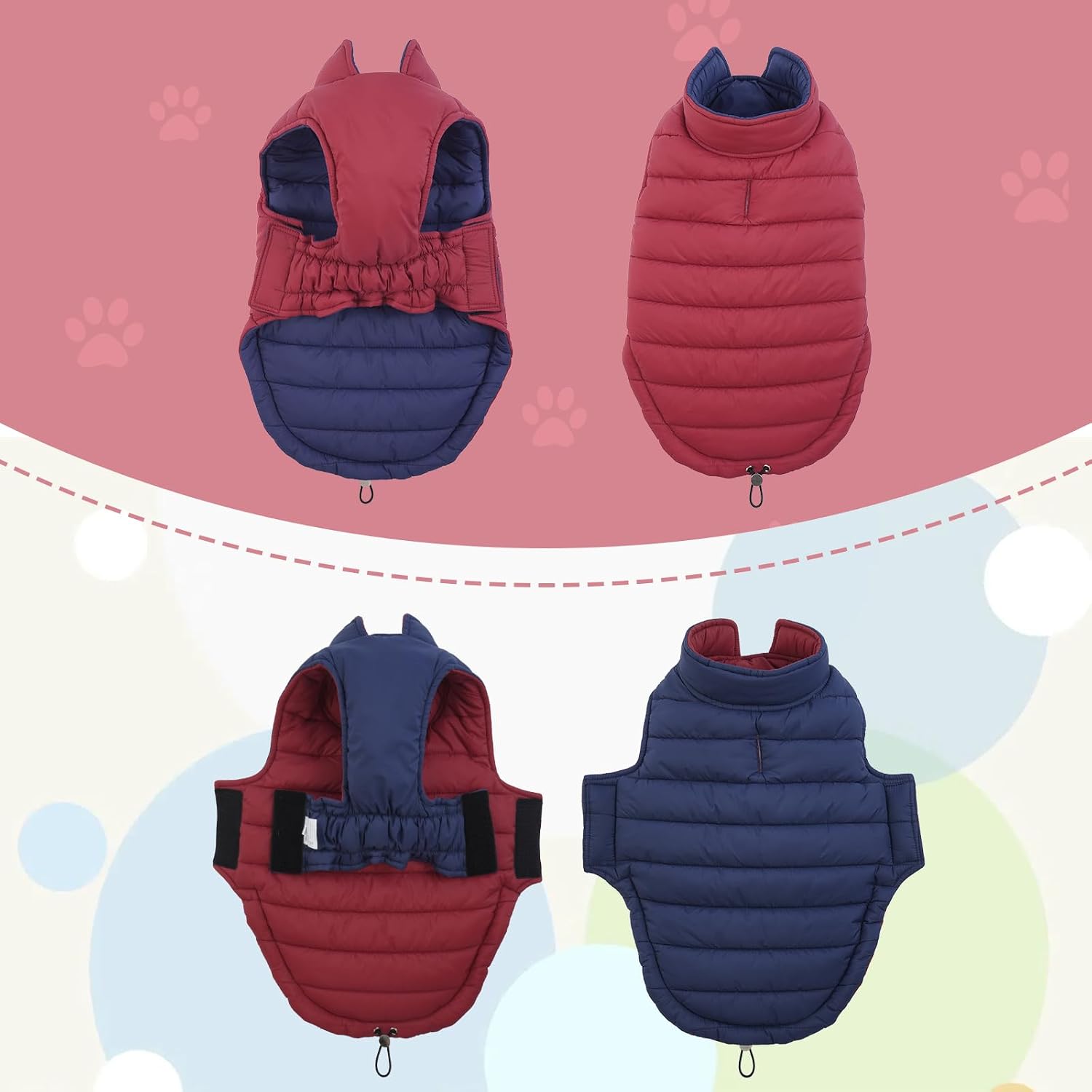 Thumbnail 5 de LeLePet Lelepet dog winter coat XS