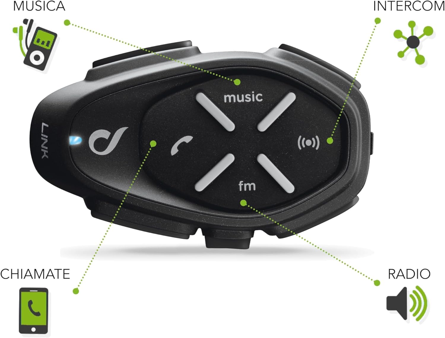 Detalle de Interphone Link communication moto 300 m