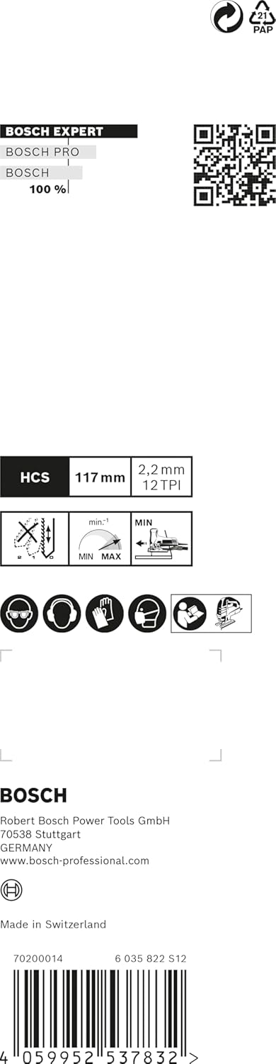 Thumbnail 3 de Bosch Professional Expert Wood 2-Side Clean 117 mm