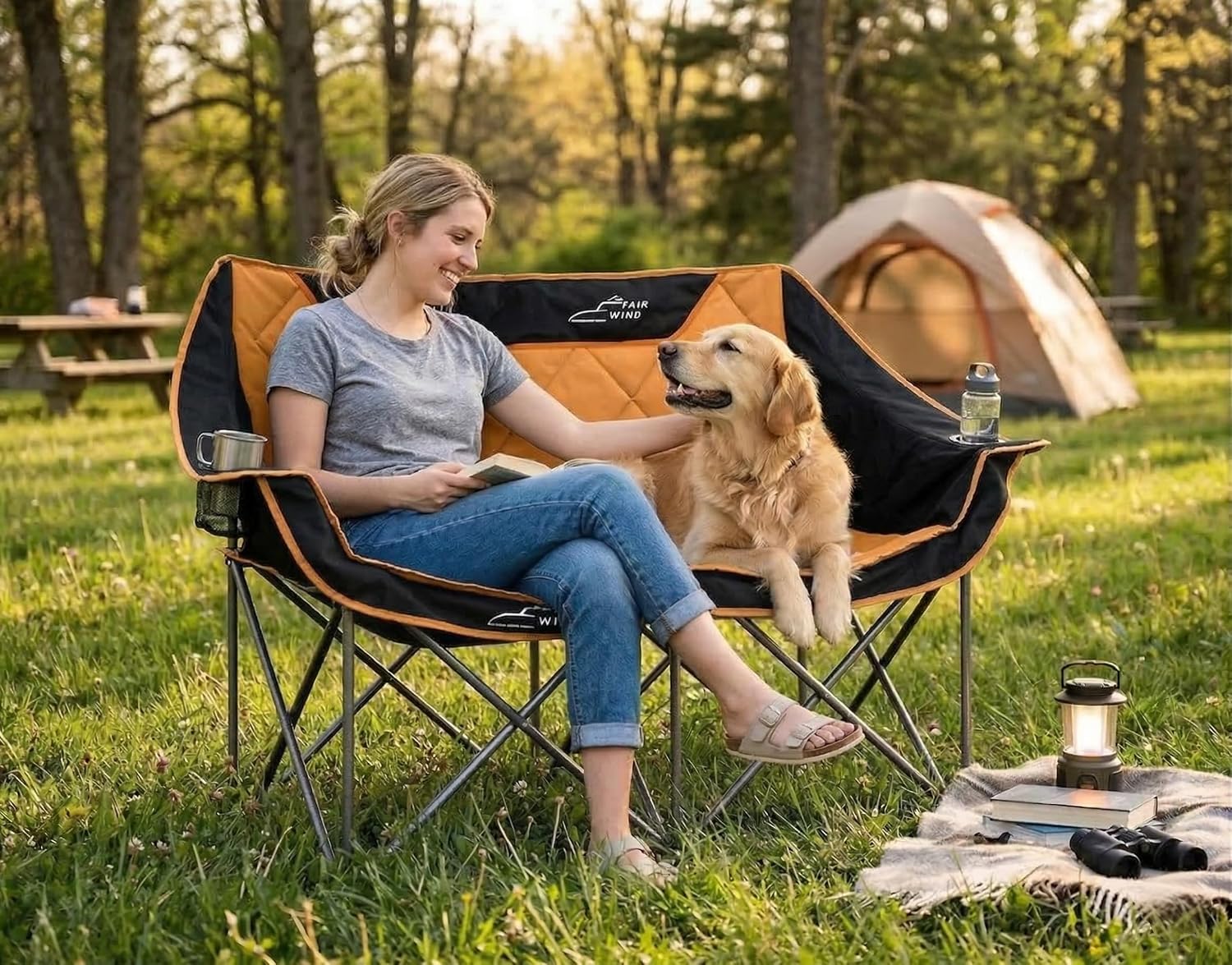 Detalle 2 de FAIR WIND Oversized Camping Chair