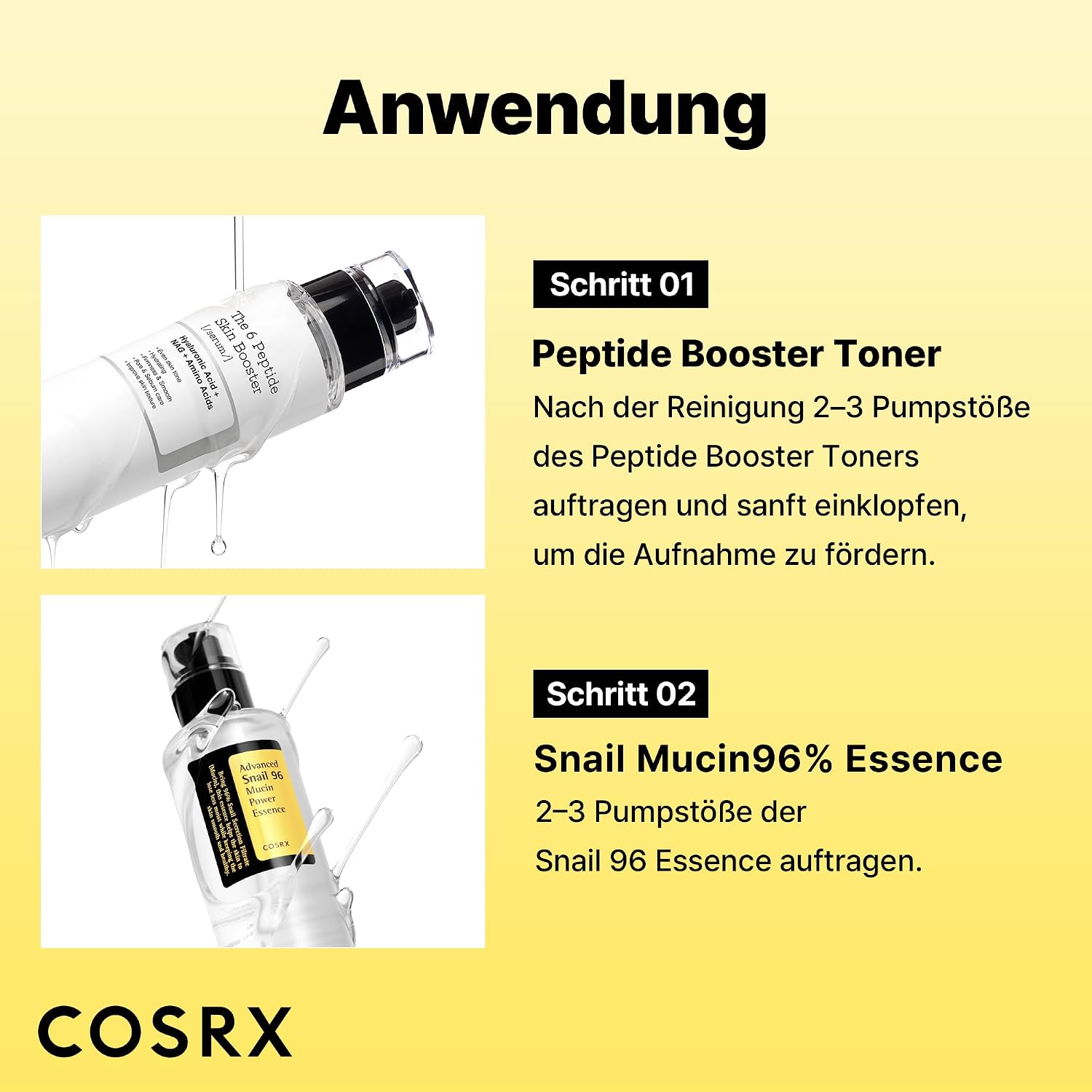 Thumbnail 5 de COSRX Snail Mucin 96% Peptide Booster Set