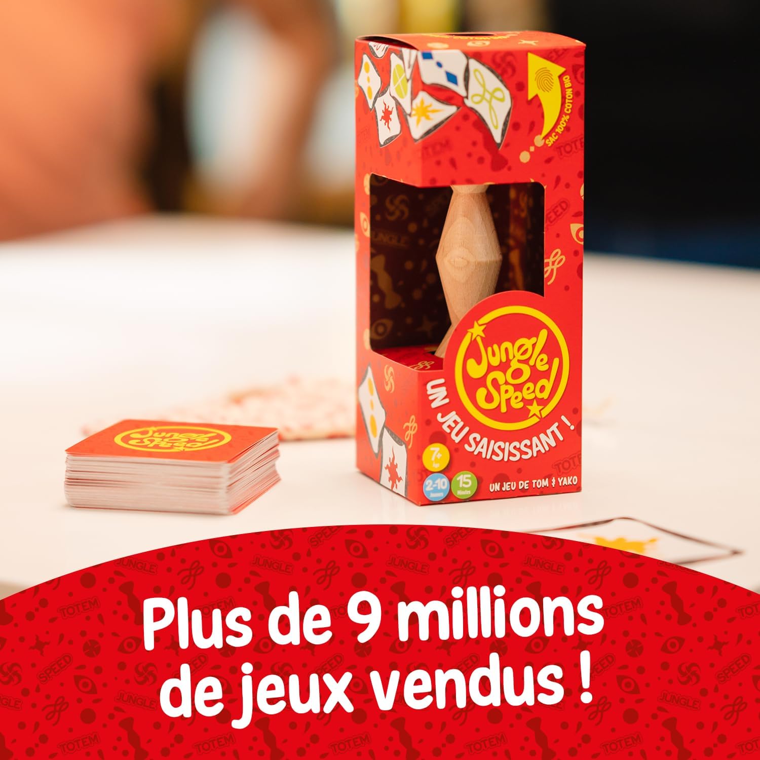 Detalle 2 de Jungle Speed Classique de Jungle Speed — Jeu de réflexe pour enfants dès 7 ans