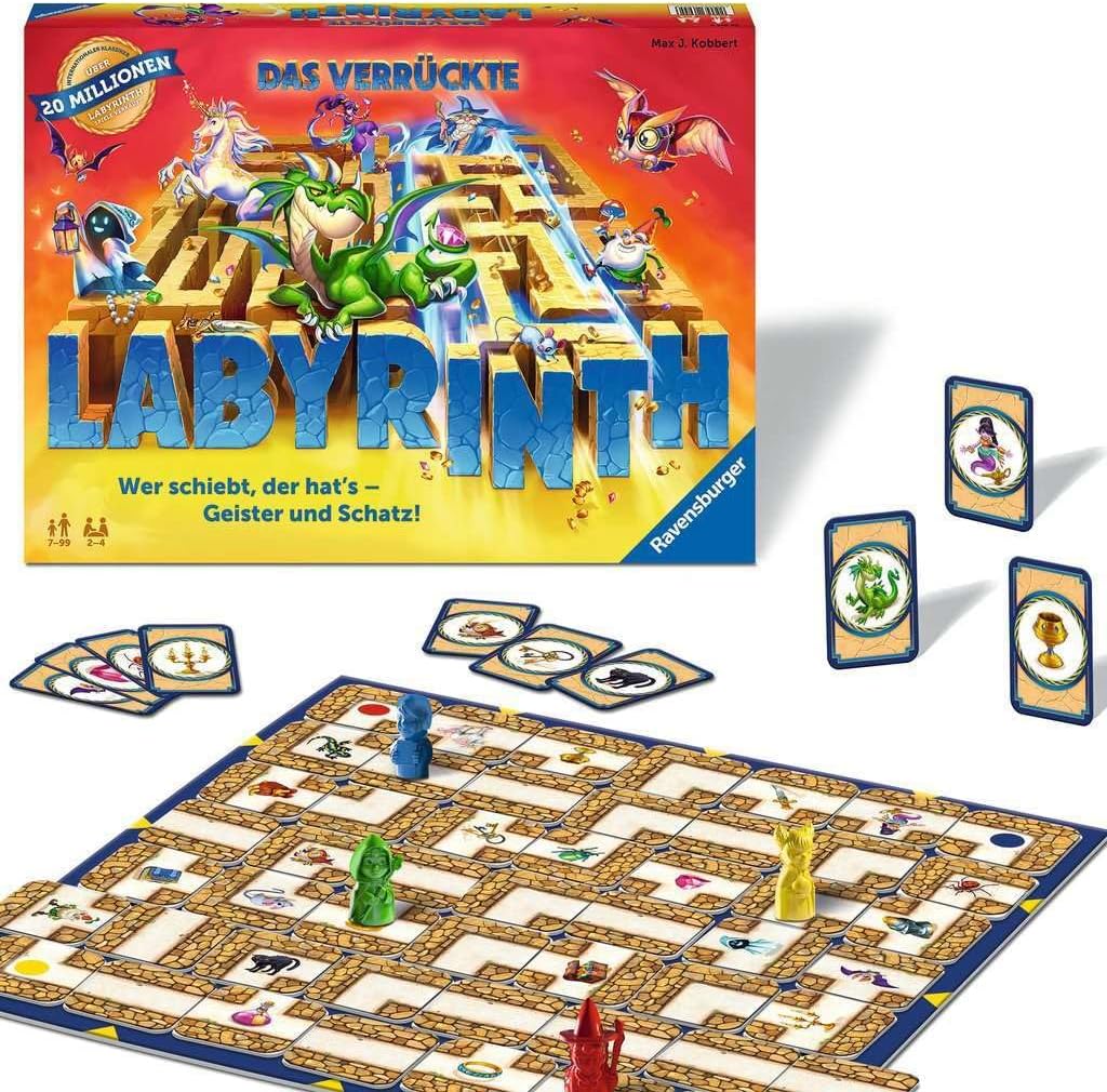 Detalle 2 de Ravensburger 26955 Das verrückte Labyrinth 🎲