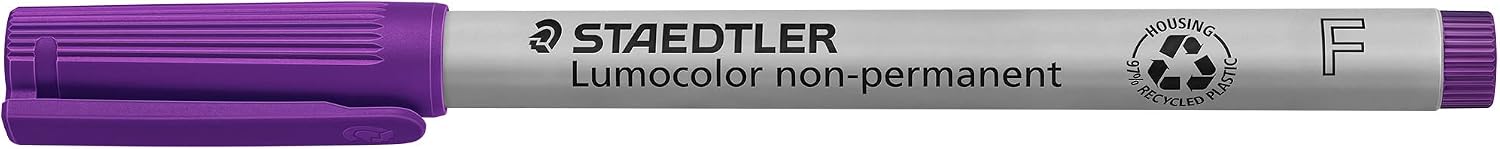 Detalle 2 de STAEDTLER 311-3 Lumocolor – niebieski pisak niepermanentny 0,4 mm, 10 szt.