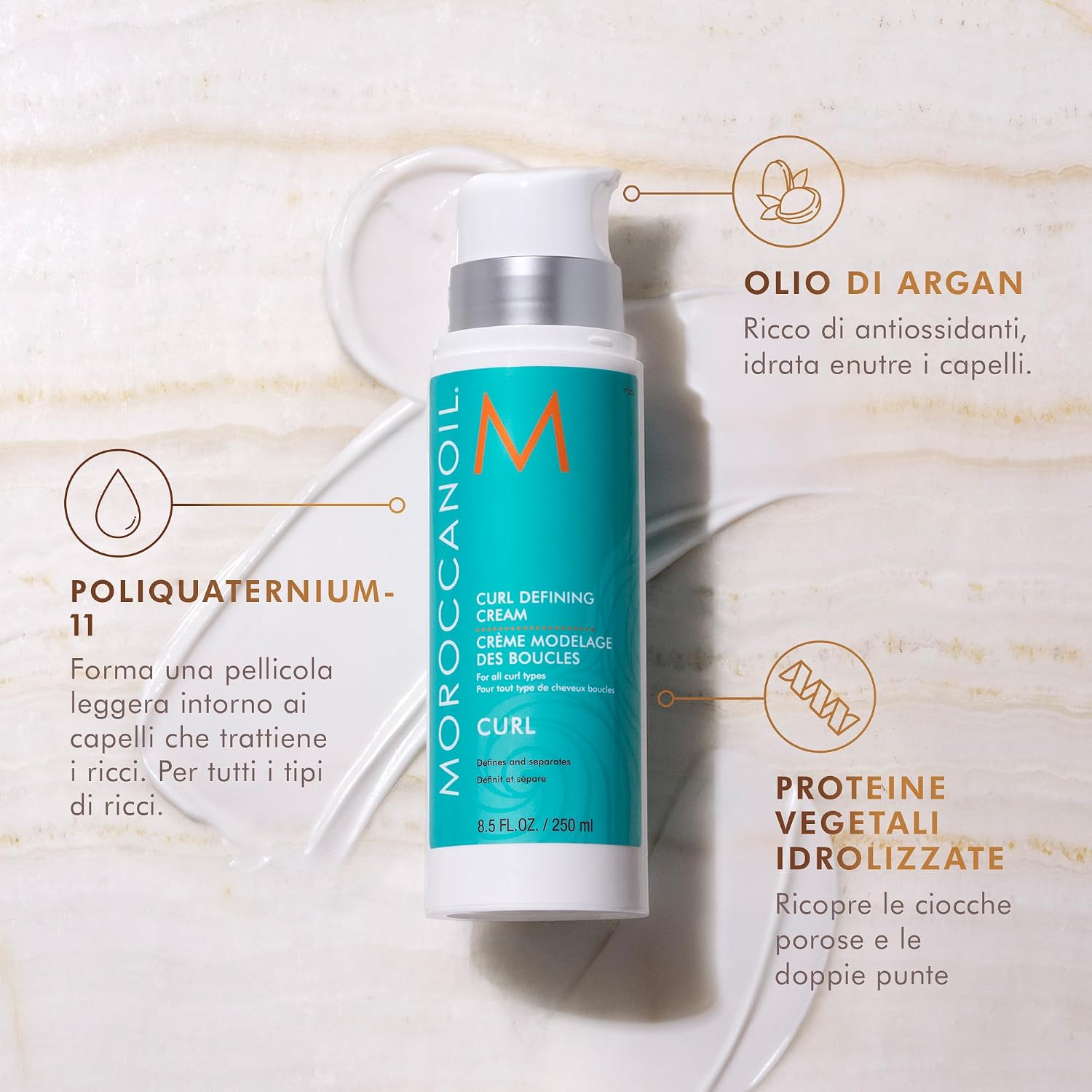 Thumbnail 3 de Moroccanoil Crema Definizione Ricci: crema “tutto in uno” per ricci definiti e meno crespo