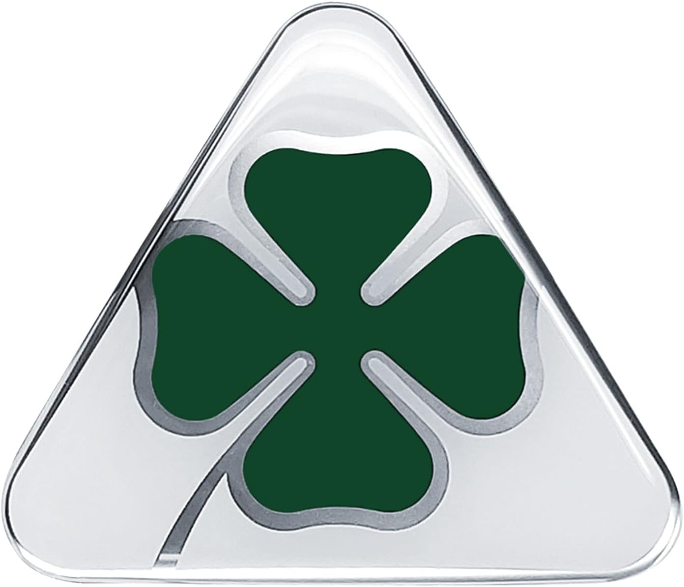 Detalle de Alfa Romeo Adesivi 3D Quadrifoglio Verde Destro + Sinistro (95 x 85 mm) – Ufficiali