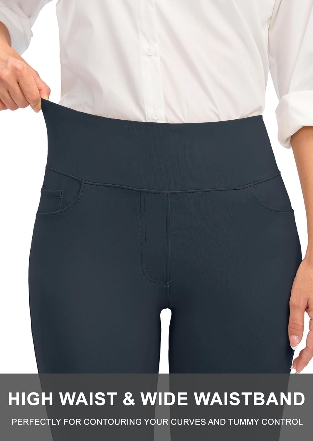 Thumbnail 3 de Rammus High Waist Dress Pants with Pockets