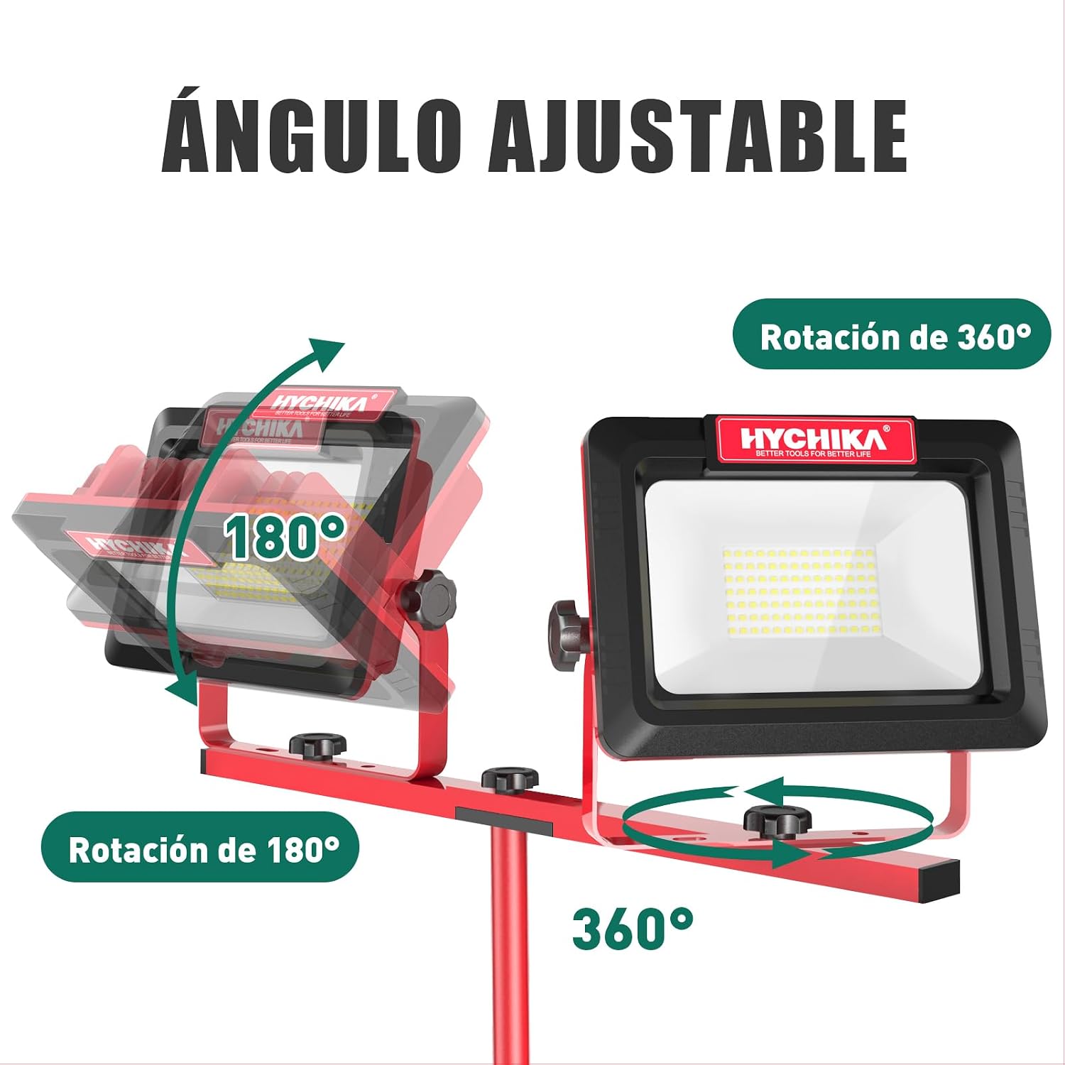 Detalle de HYCHIKA 2x60W Foco LED 14.000LM 6500K