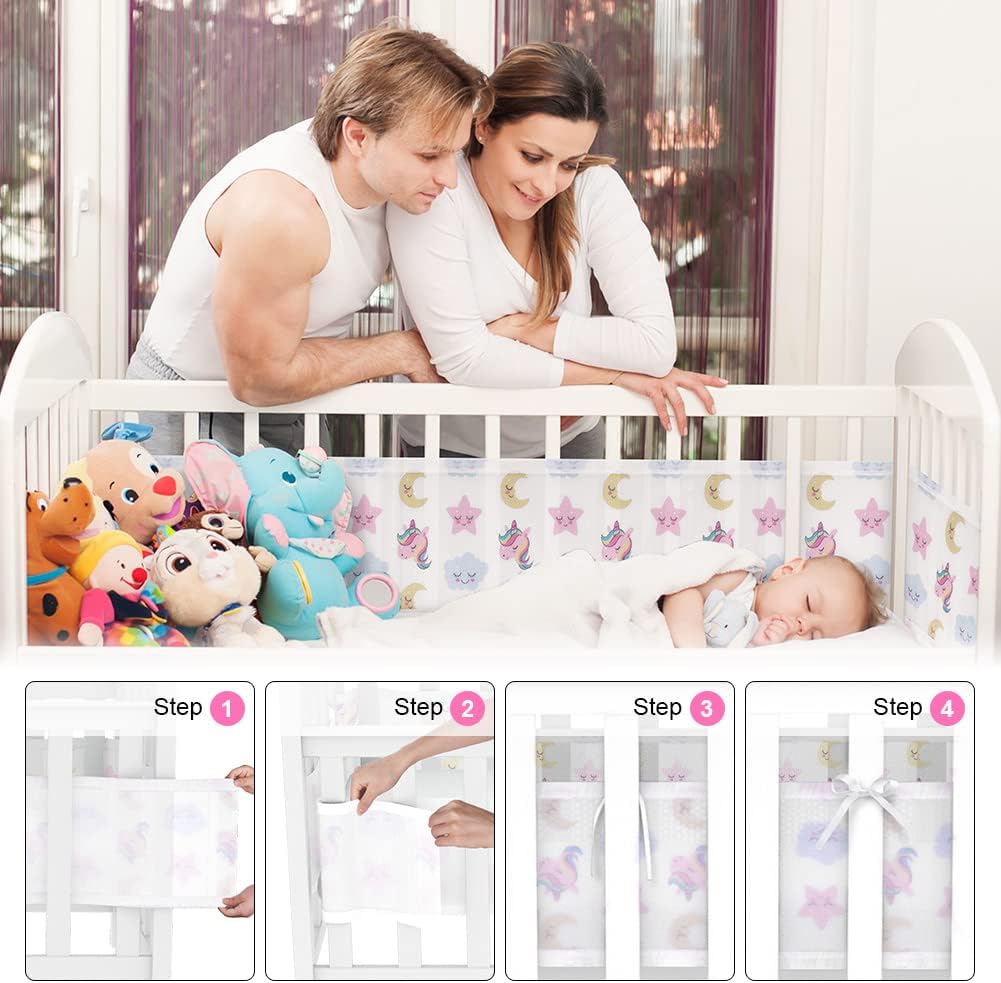 Thumbnail 3 de Aolso Cot Bumper, pare-chocs 2 pièces