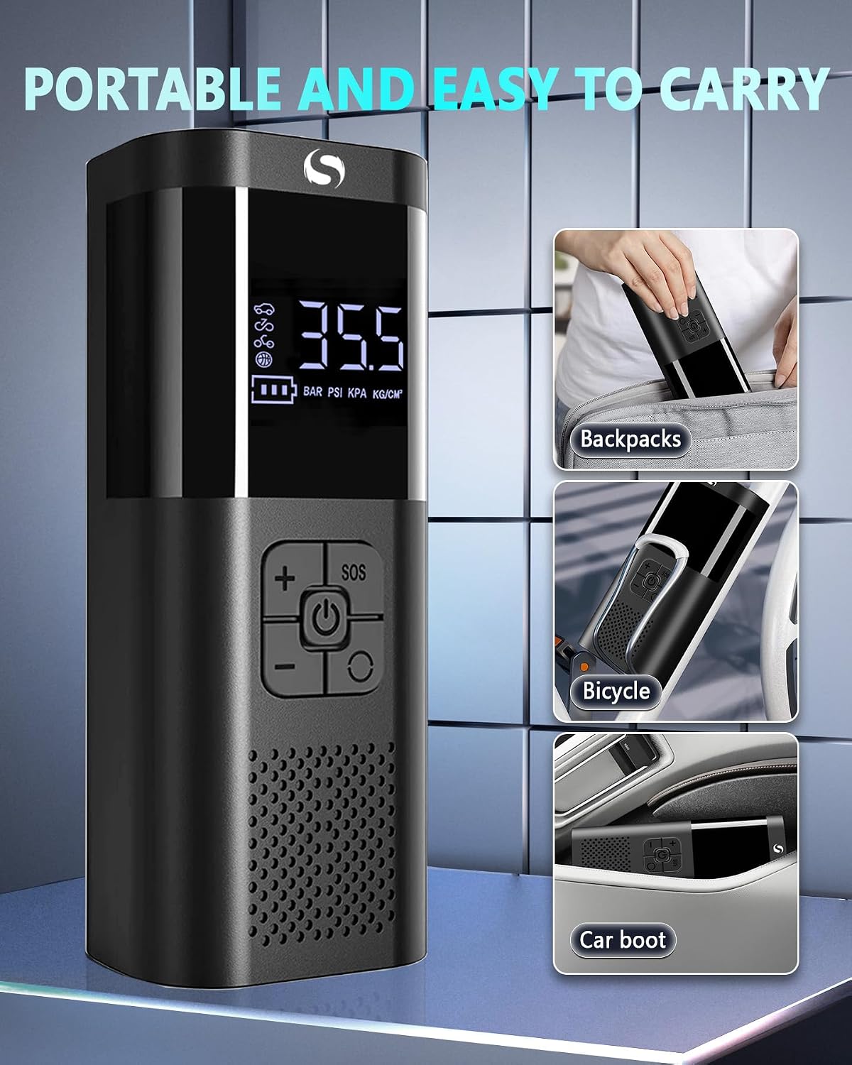 Thumbnail 4 de SERVOMASTER Portable Tyre Inflator 150 PSI