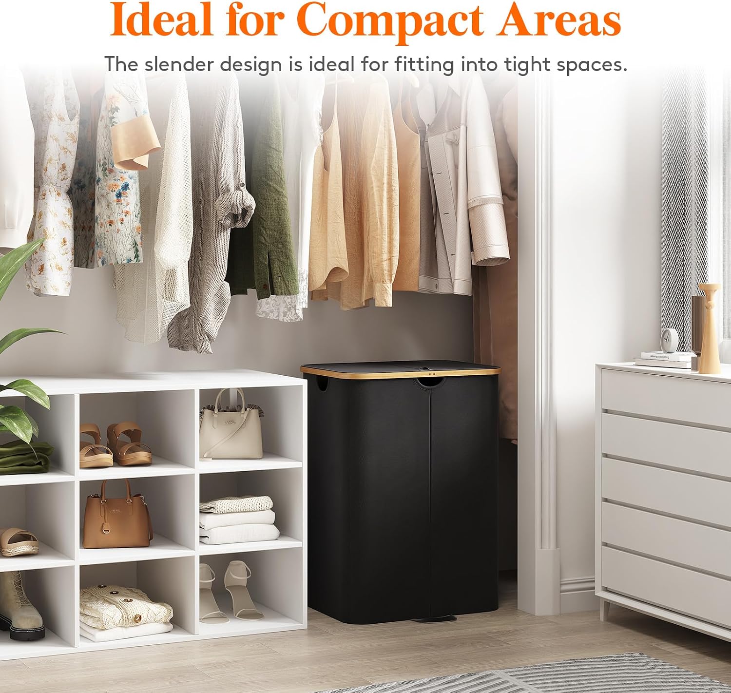 Detalle 2 de Lifewit Laundry Hamper 150L