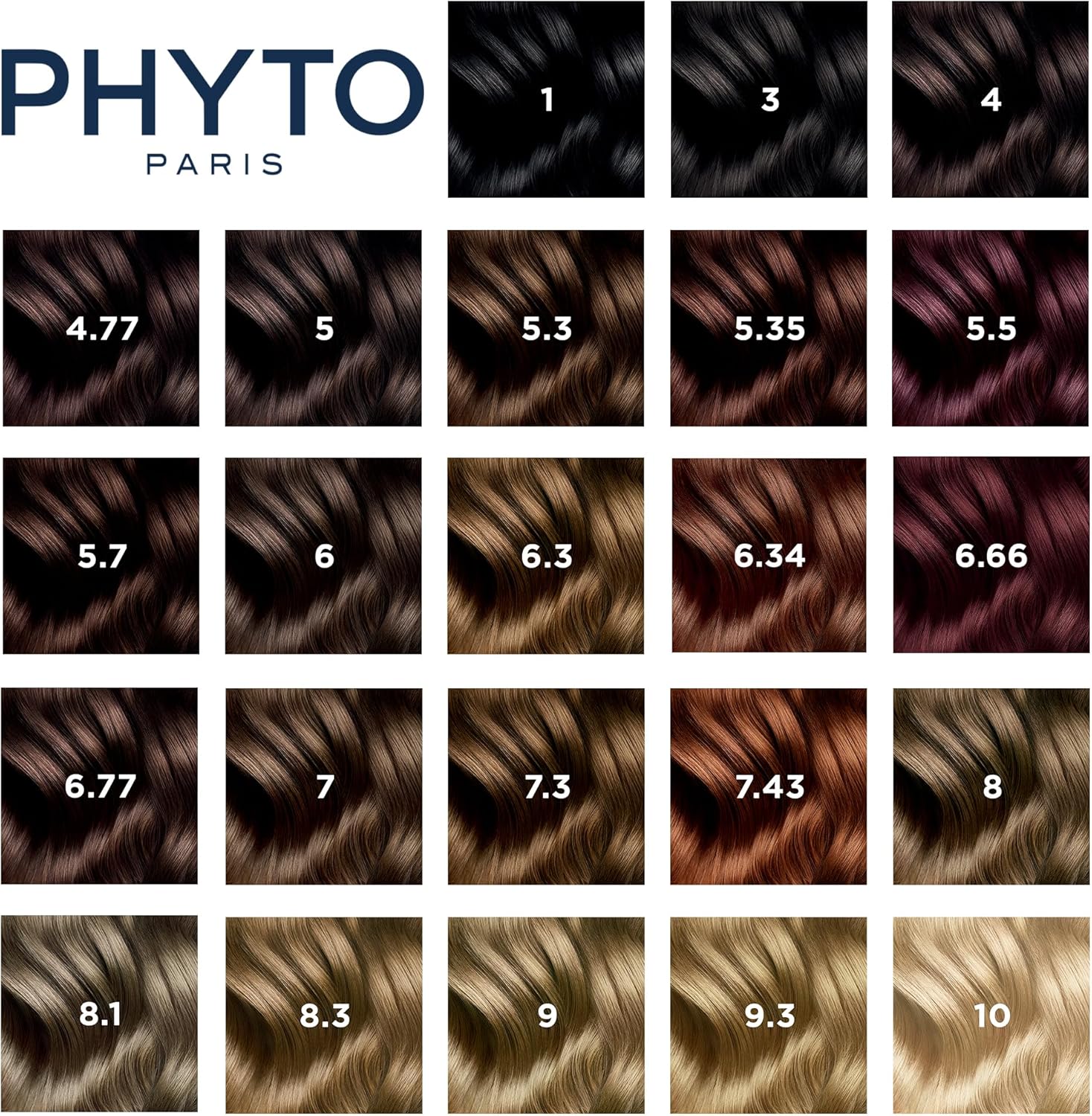 Thumbnail 4 de Phyto Paris Coloration Permanente Couleur Intense – Noir profond, végétale et lumineuse