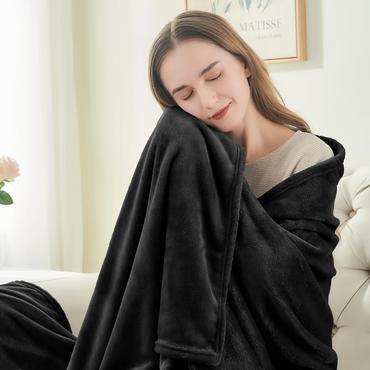 Thumbnail 2 de BEDELITE Fleece Blanket 50x60 inches cozy throw