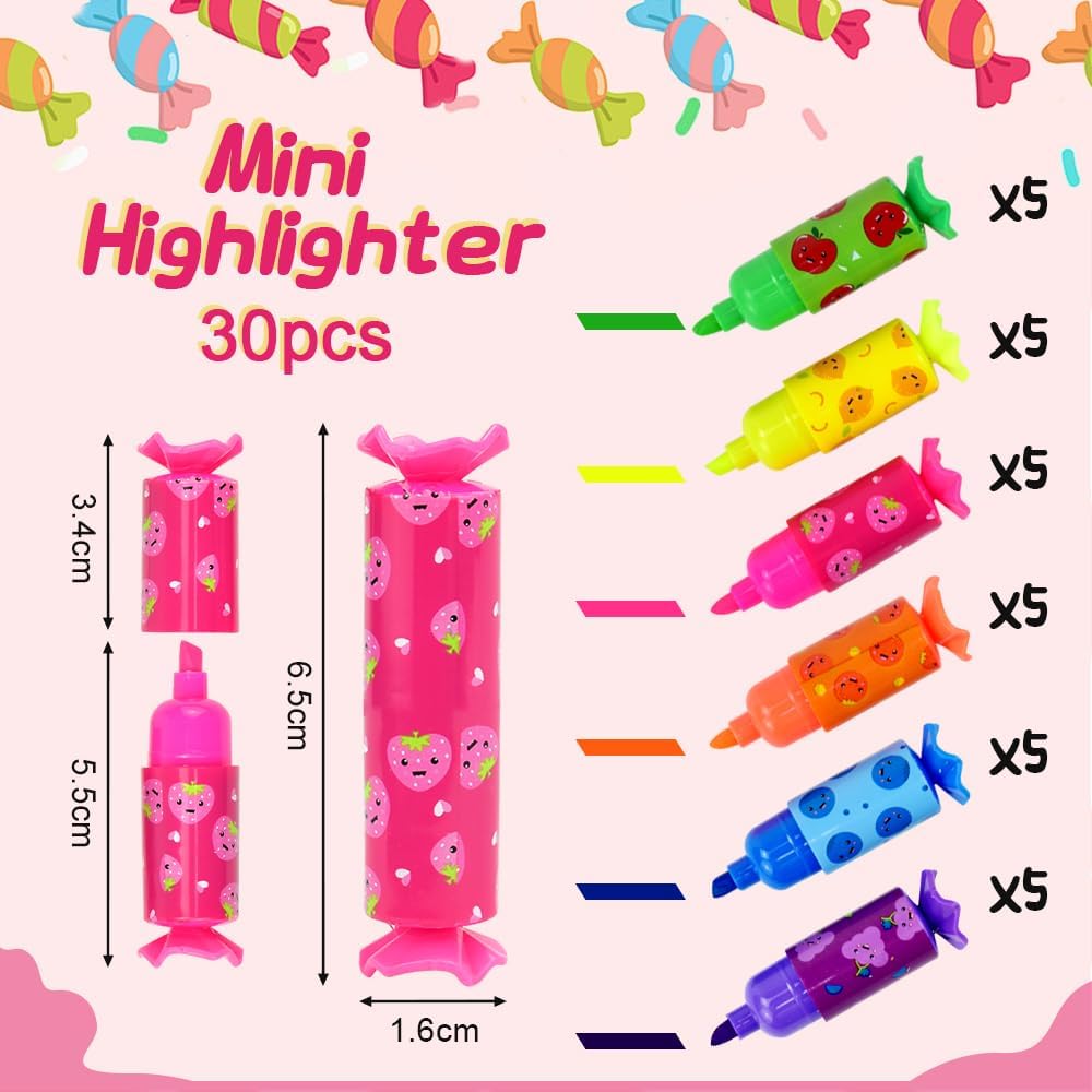 Thumbnail 1 de LPAMABA 30 evidenziatori caramella mini 🖍️