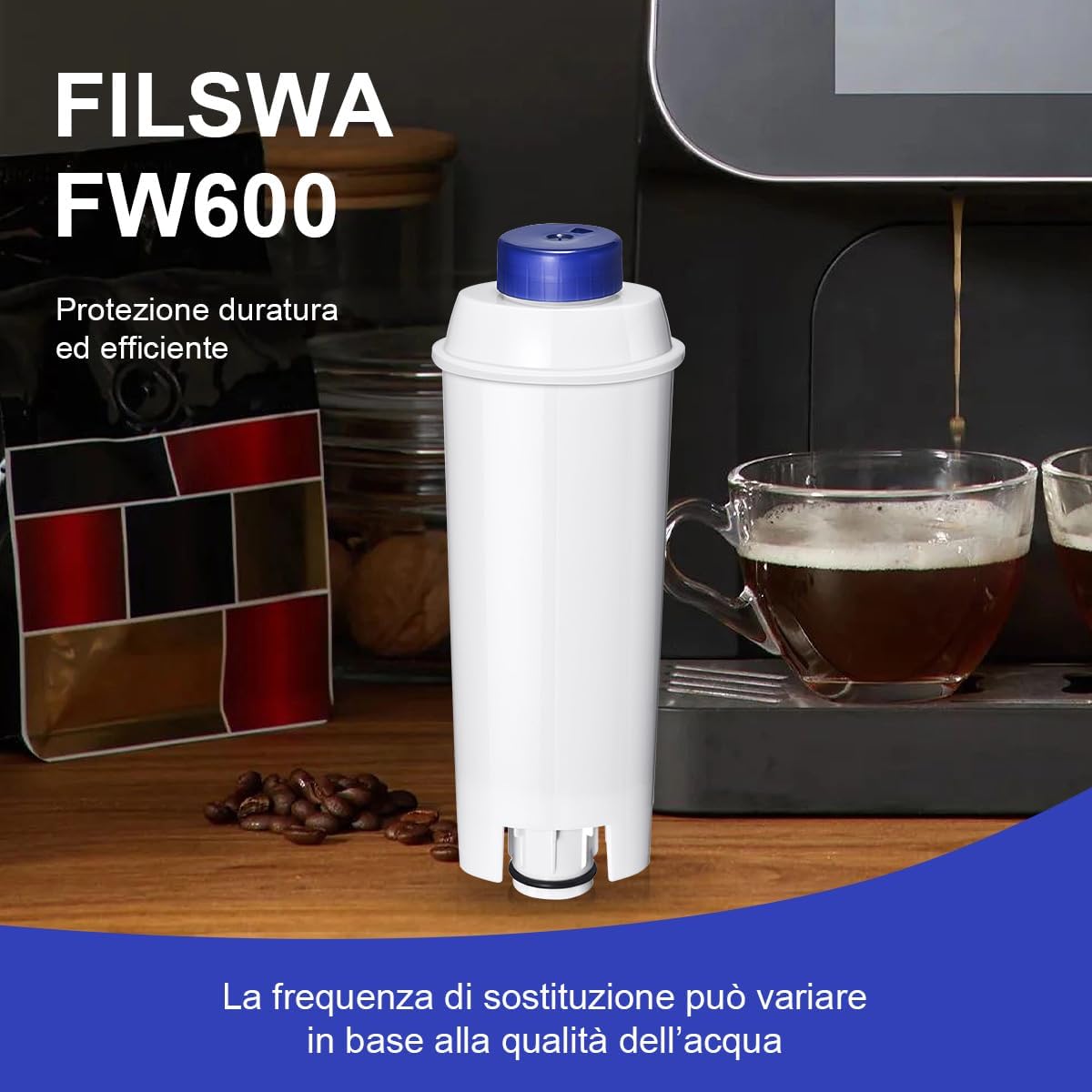 Thumbnail 3 de Filtro Acqua Addolcitore compatibile per Macchine Delonghi – DLSC002 e modelli ESAM/ECAM