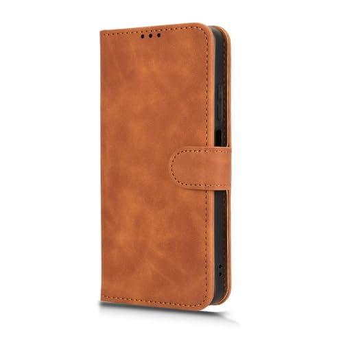 Thumbnail 6 de WBWONE Coque flip en cuir PU pour Oppo A5 4G/5G – Portefeuille magnétique, fentes pour cartes – Brown